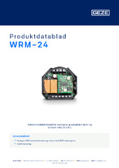 WRM-24 Produktdatablad NB