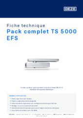 Pack complet TS 5000 EFS Fiche technique FR