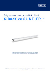 Slimdrive SL NT-FR  * Sigurnosno-tehnički list HR