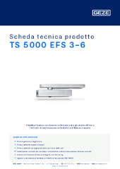 TS 5000 EFS 3-6 Scheda tecnica prodotto IT