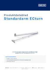 Standardarm ECturn Produktdatablad SV