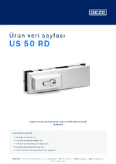 US 50 RD Ürün veri sayfası TR