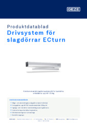 ECturn Produktdatablad SV
