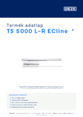 TS 5000 L-R ECline  * Termék adatlap HU