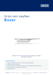 Boxer Ürün veri sayfası TR