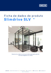 Slimdrive SLV  * Ficha de dados de produto PT