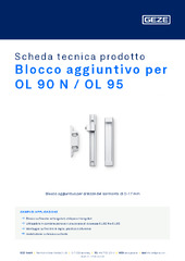 Blocco aggiuntivo per OL 90 N / OL 95 Scheda tecnica prodotto IT