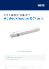 Abdeckhaube ECturn Produktdatenblatt DE