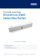 Slimdrive EMD takaróburkolat Termék adatlap HU