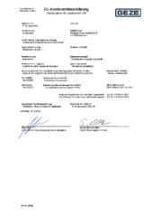 Déclaration de conformité DE FR (2522816)