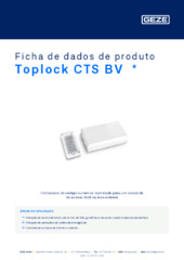 Toplock CTS BV  * Ficha de dados de produto PT