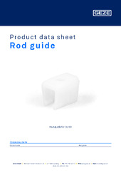 Rod guide Product data sheet EN