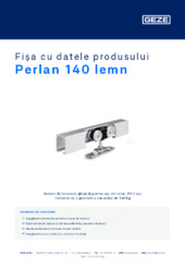 Perlan 140 lemn Fișa cu datele produsului RO