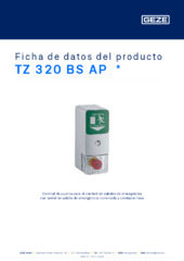 TZ 320 BS AP  * Ficha de datos del producto ES