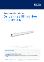 Drivenhet Slimdrive SL RC2-FR Produktdatablad SV