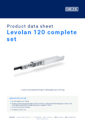 Levolan 120 complete set Product data sheet EN