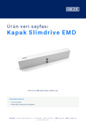 Kapak Slimdrive EMD Ürün veri sayfası TR