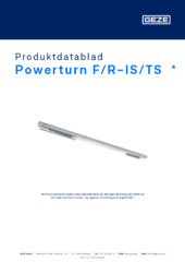 Powerturn F/R-IS/TS  * Produktdatablad DA