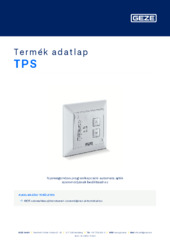 TPS Termék adatlap HU