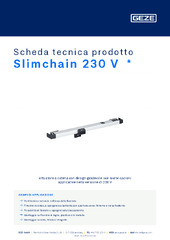 Slimchain 230 V  * Scheda tecnica prodotto IT
