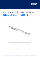 Slimdrive EMD-F-IS Ficha de dados de produto PT