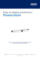 Powerchain Fișa cu datele produsului RO