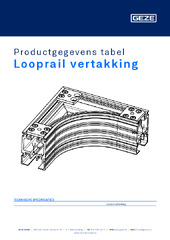 Looprail vertakking Productgegevens tabel NL