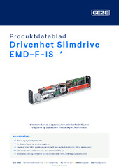 Drivenhet Slimdrive EMD-F-IS  * Produktdatablad NB