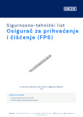 Osigurač za prihvaćanje i čišćenje (FPS) Sigurnosno-tehnički list HR