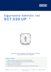 SCT 320 UP  * Sigurnosno-tehnički list HR