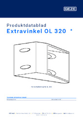 Extravinkel OL 320  * Produktdatablad SV