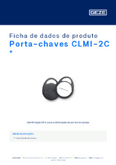 Porta-chaves CLMI-2C  * Ficha de dados de produto PT