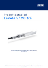 Levolan 120 trä Produktdatablad SV
