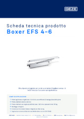 Boxer EFS 4-6 Scheda tecnica prodotto IT