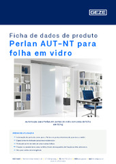 Perlan AUT-NT para folha em vidro Ficha de dados de produto PT