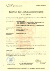 Zertifikat DE (758651)