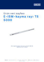 E-ISM-kayma rayı TS 5000 Ürün veri sayfası TR