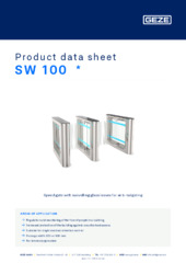 SW 100  * Product data sheet EN