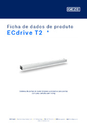 ECdrive T2  * Ficha de dados de produto PT