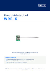 WRB-5 Produktdatablad DA