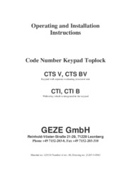 Installation instructions EN (790531)