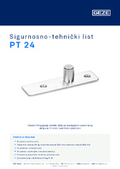 PT 24 Sigurnosno-tehnički list HR