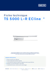 TS 5000 L-R ECline  * Fiche technique FR