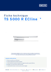 TS 5000 R ECline  * Fiche technique FR