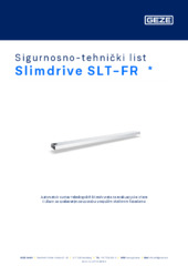 Slimdrive SLT-FR  * Sigurnosno-tehnički list HR