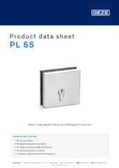 PL 55 Product data sheet EN