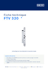 FTV 320  * Fiche technique FR