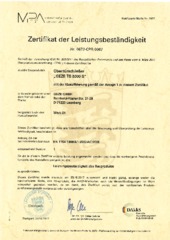 Zertifikat DE (767657)