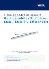 Guia de roletes Slimdrive EMD / EMD-F / EMD Invers Ficha de dados de produto PT