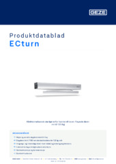 ECturn Produktdatablad NB